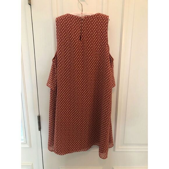 BCBGirl Chiffon Layered Print Dress Girls Size 14 - Picture 2 of 8